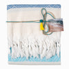 Laislabonita Turkish Peshtemal Towel Valensole Blue