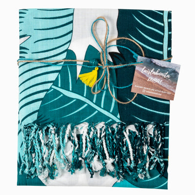 Laislabonita Turkish Peshtemal Towel Havana Green