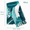 Laislabonita Turkish Peshtemal Towel Havana Green