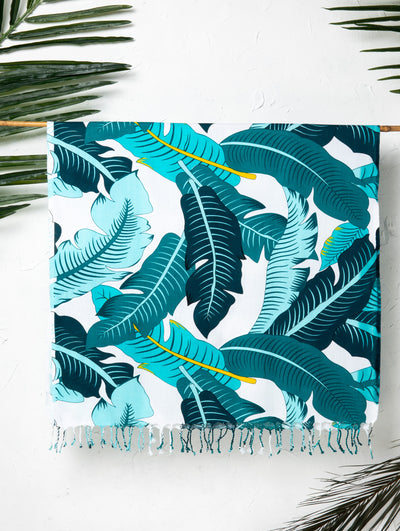 Laislabonita Turkish Peshtemal Towel Havana Green