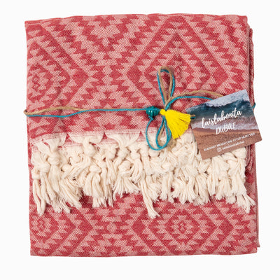 Laislabonita Turkish Peshtemal Towel Stockholm Blush