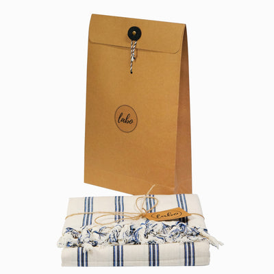 Laislabonita Turkish Peshtemal Towel Santorini Beige