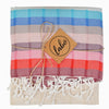 Laislabonita Turkish Peshtemal Towel Somewhere Over the Rainbow