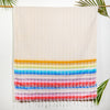 Laislabonita Turkish Peshtemal Towel Somewhere Over the Rainbow