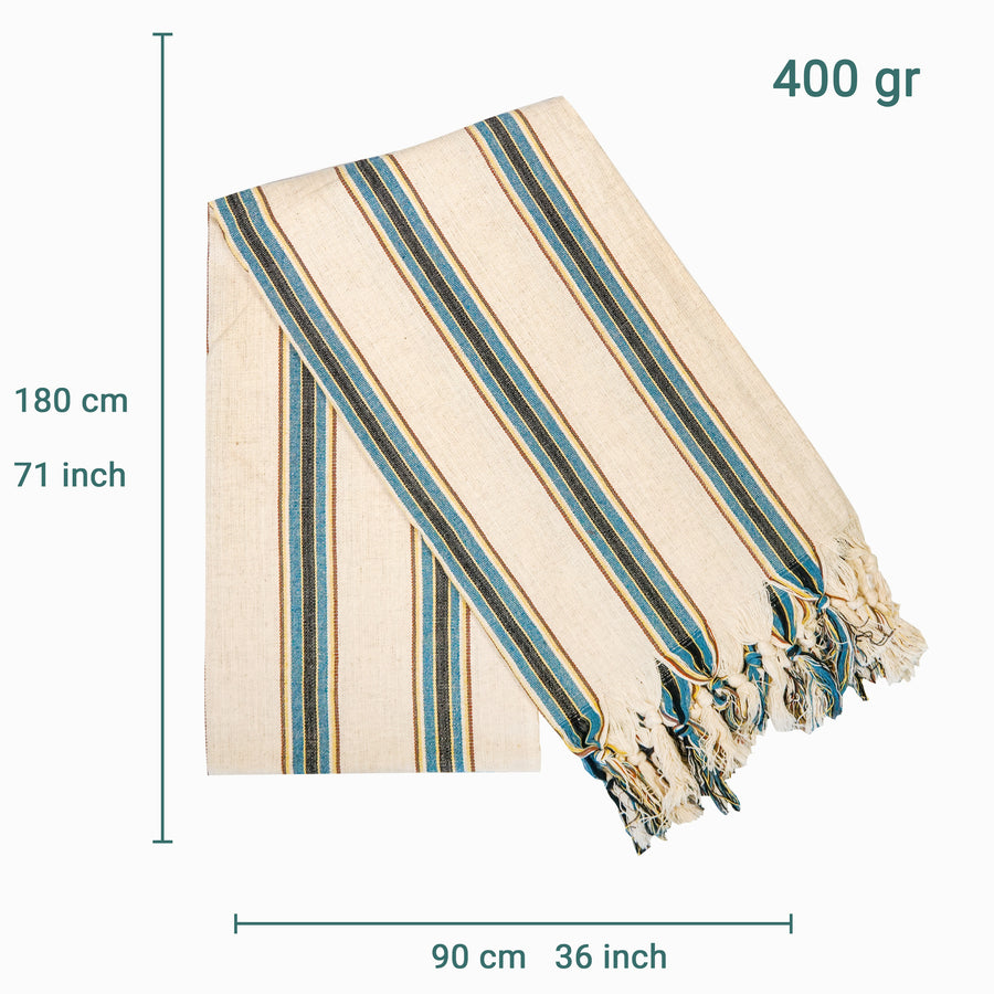 Laislabonita Turkish Peshtemal Towel Prague Beige