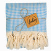 Laislabonita Turkish Peshtemal Towel Waffle Baby Blue