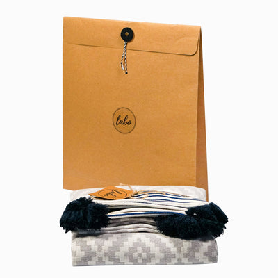 Laislabonita Turkish Peshtemal Towel Abu Dhabi Grey