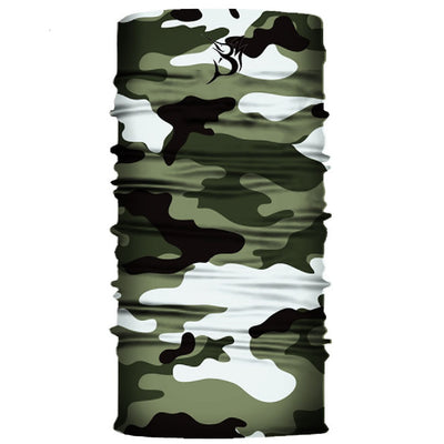 Bob Marlin Face Shield Neck Gaiter Bob Camo Green