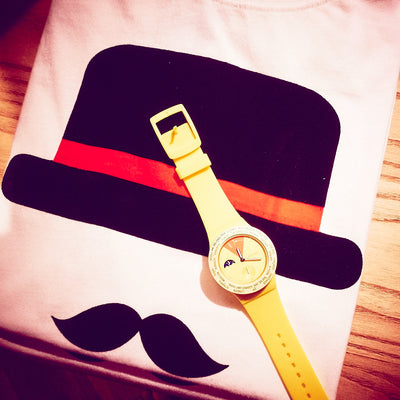 ATOP WORLD TIME WATCH YELLOW - Gifted Products