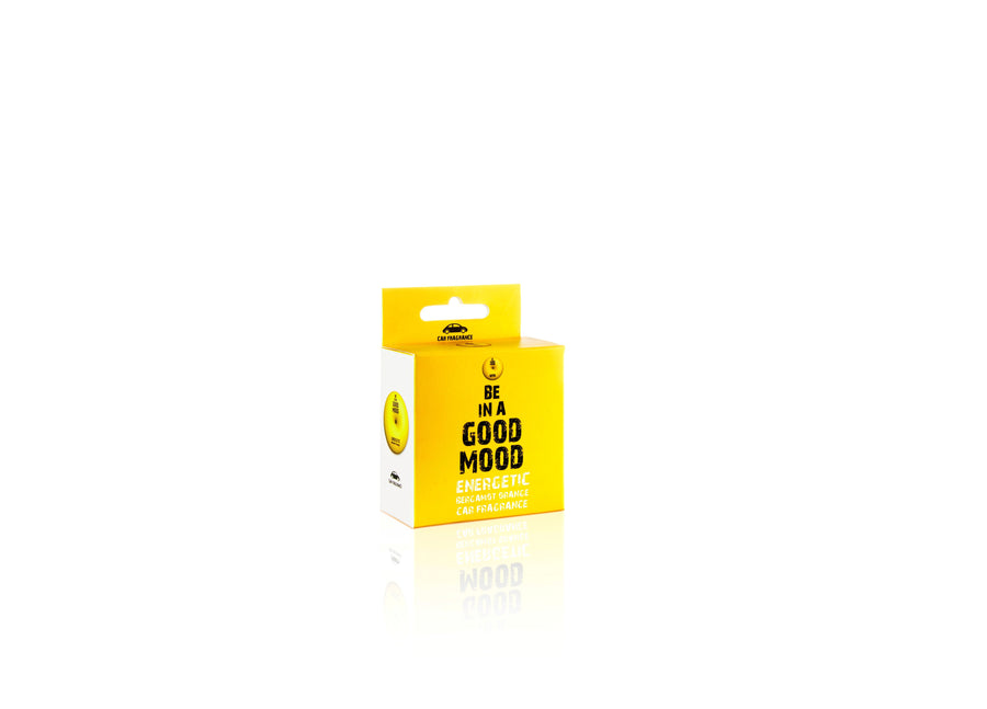 Be In A Good Mood Energetic Bergamot Orange Car Fragrance - Gifted Products