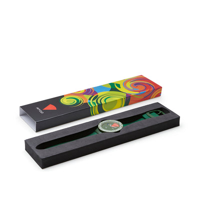 ATOP WORLD TIME WATCH GREEN - Gifted Products