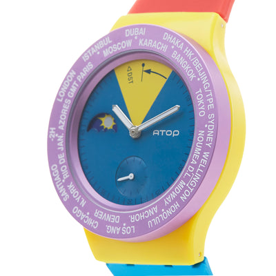 ATOP WORLD TIME WATCH CRAZY - Gifted Products