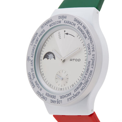 ATOP WORLD TIME WATCH ITALY - Gifted Products