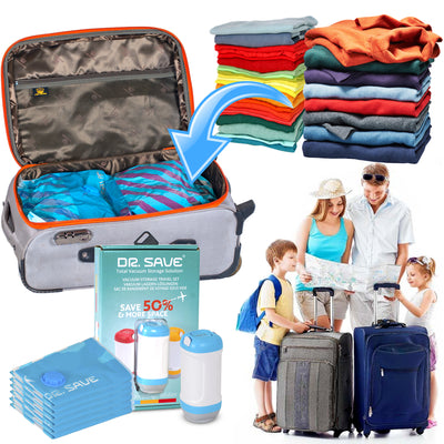 Dr. Save storage bags with vacuum sealer for clothes - Gifted Products