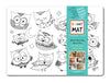 Funny Mat Silly Owls Large