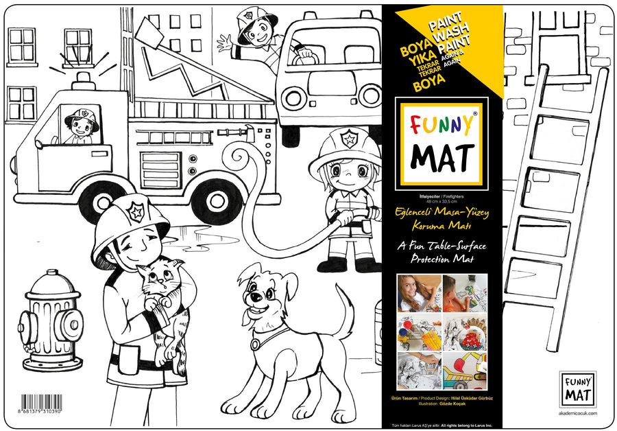 Funny Mat FireFighters