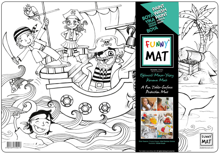 Funny Mat Pirates