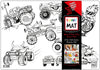 Funny Mat Monster Trucks
