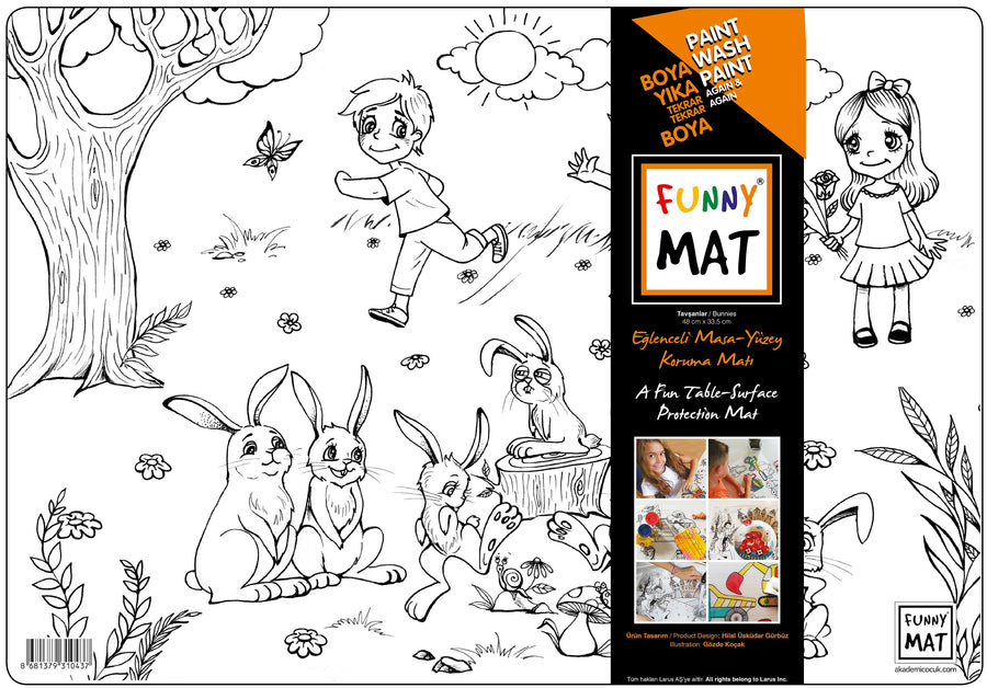 Funny Mat Bunnies
