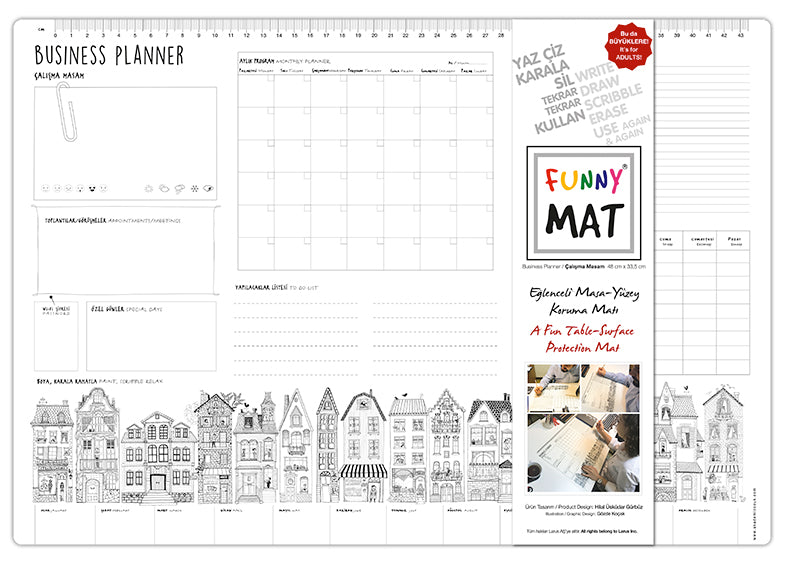 Funny Mat Business Planner