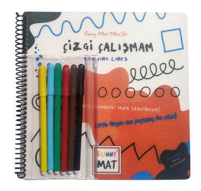 Funny Mat Mini Set Drawing Lines - Gifted Products