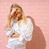 Pink Ginger Beauty  - Vegan Pink Clay Mask , Moisturizing Cream, Cealnsing Gel  Spatula - Gifted Products
