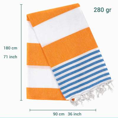 Laislabonita Turkish Peshtemal Towel Sunshine - Gifted Products