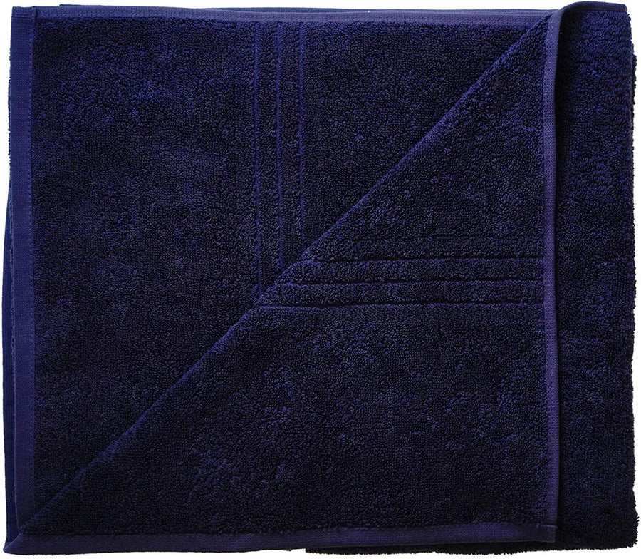 Exclusive 5 Star Hotel Turkish Cotton Navy Towel Set - (2 Bath Towels 4 Hand Towels) - Gifted Products