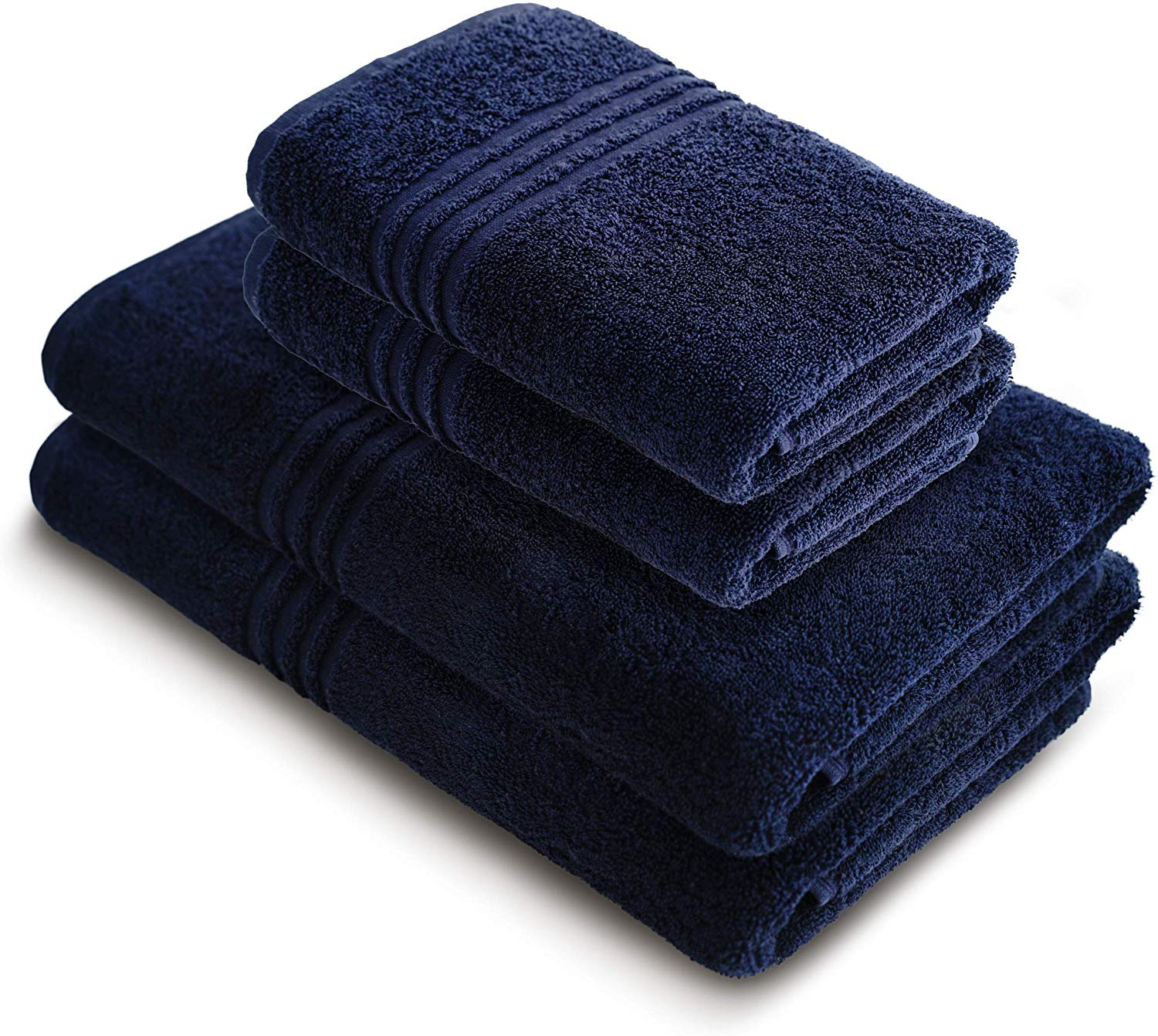 Pixel Turkish Hand / Kitchen Towel Bundle, Navy