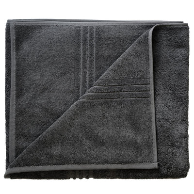 Exclusive 5 Star Hotel Turkish Cotton Grey Towel Set - (2 Bath Towels 4 Hand Towels) - Gifted Products