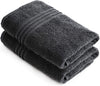 Exclusive 5 Star Hotel Turkish Cotton Grey Towel Set - (2 Hand Towels) - Gifted Products