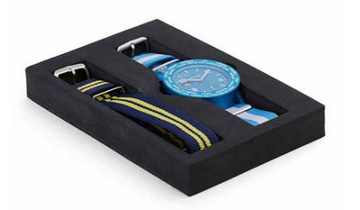 ATOP WORLD TIME WATCH BLUE AWA-04-C0304 - Gifted Products