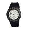 ATOP WORLD TIME WATCH BLACK AND WHITE WWA2A - Gifted Products
