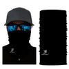 Bob Marlin Face Shield Neck Gaiter Black Rasta - Gifted Products
