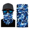 Bob Marlin Face Shield Neck Gaiter Camo Blue - Gifted Products