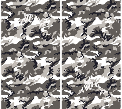 Bob Marlin Face Shield Neck Gaiter Camo Grey - Gifted Products