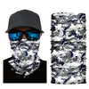 Bob Marlin Face Shield Neck Gaiter Camo Grey - Gifted Products