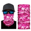 Bob Marlin Face Shield Neck Gaiter Camo Pink - Gifted Products