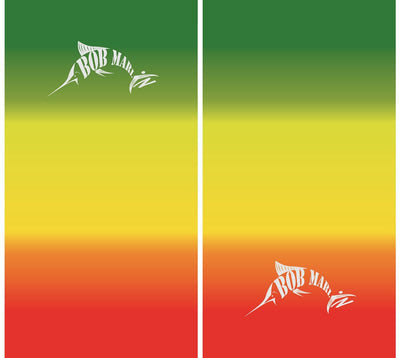Bob Marlin Face Shield Neck Gaiter Rasta Flag - Gifted Products