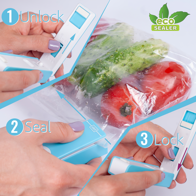 ECO SEALER LIGHT BLUE - Gifted Products