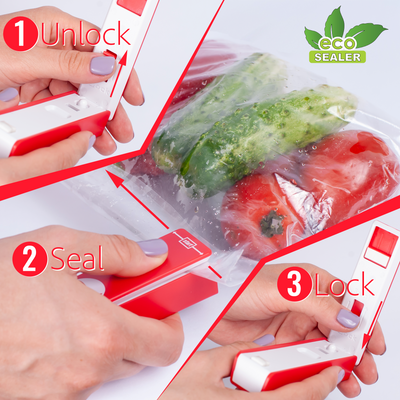 ECO SEALER RED - Gifted Products