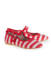 Red Striped Mary Jane by MOI London - Gifted Products
