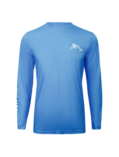 Bob Marlin Performance Shirt Adult Ocean GT Blue - Gifted Products