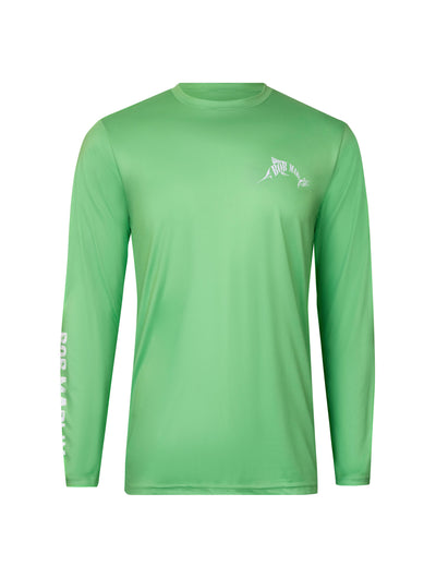 Bob Marlin Performance Shirt Adult Rasta Marlin Green - Gifted Products