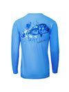 Bob Marlin Performance Shirt Adult Ocean GT Blue - Gifted Products