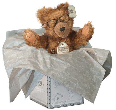 Silver Tag Bear Harvey | Limited edition collectible Silver Tag Bear by Suki - Gifted Products