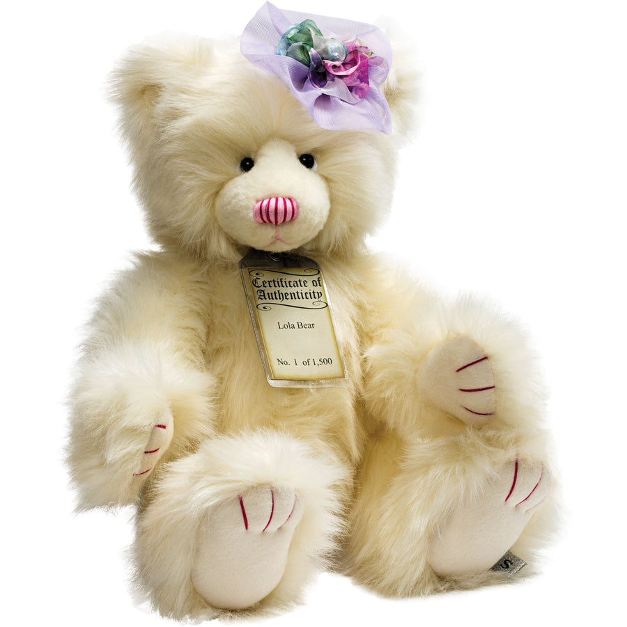 Silver Tag Bear Lola | Limited edition collectible Silver Tag Bear by Suki - Gifted Products
