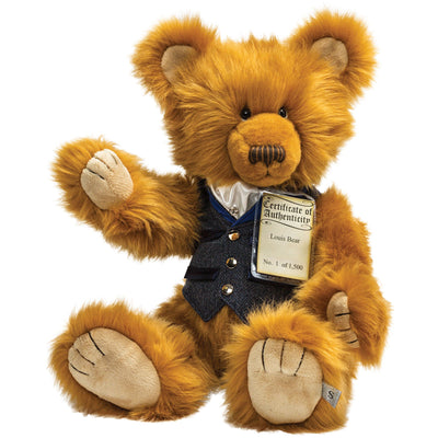 Silver Tag Bear Louis | Limited edition collectible Silver Tag Bear by Suki - Gifted Products