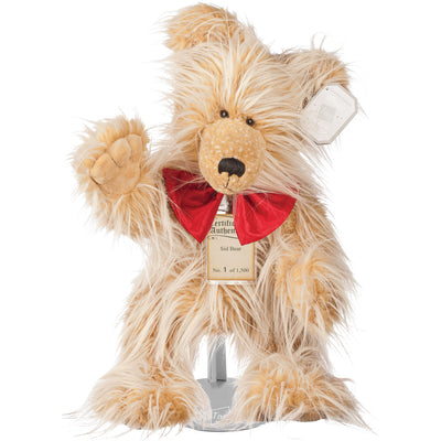 Silver Tag Bear Sid | Limited edition collectible Silver Tag Bear by Suki - Gifted Products