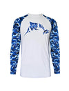Bob Marlin Performance Shirt Adult Bob Camo Blue - Gifted Products